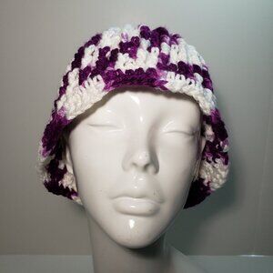 New Handmade Amigurumi Crochet Multicolor Pattern Hat Beanie Cute